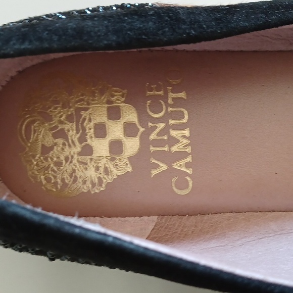 Vince Camuto Toker 2 Leopard Print Cap Toe Flats ** SZ 8.5 - Picture 4 of 9